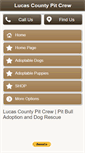 Mobile Screenshot of lucascountypitcrew.com